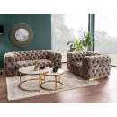 Комплект SIGNAL PORTAFINO A (2 стола журнальных) белый/золотой 60